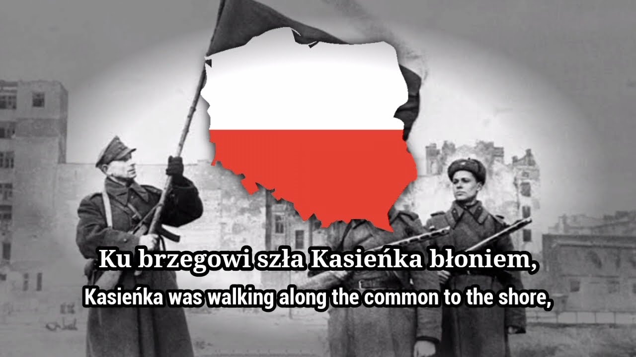 Pieśń Kasieńka - Polish version of Katyusha
