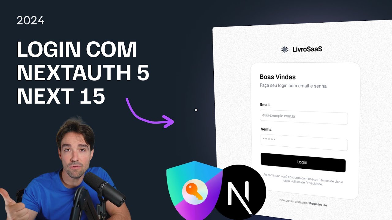 Login para seu SaaS com NextAuth (auth.js) v5, Next 15 e Turso DB