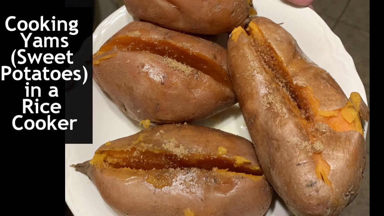 How to Cook Yams and Sweet Potatoes in a Rice Cooker