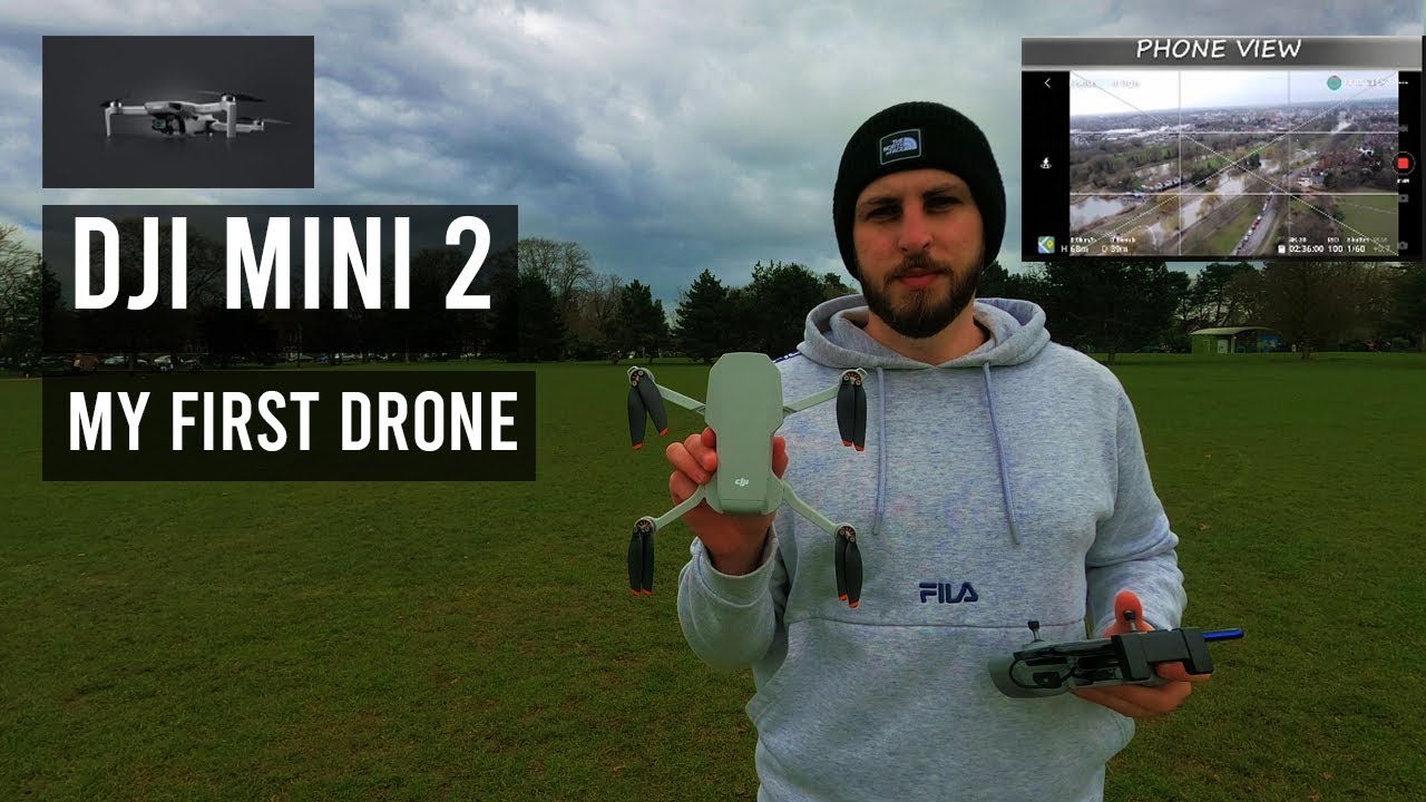 First time flying DJI Mini 2 Drone | Beginner's Guide