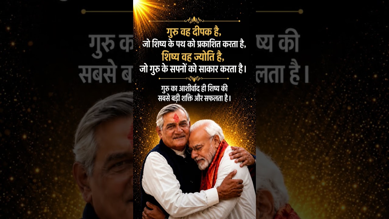 Narendra Modi atal Bihari Vajpayee Ji ke gale milte emotional #shorts #viral #modi #trending