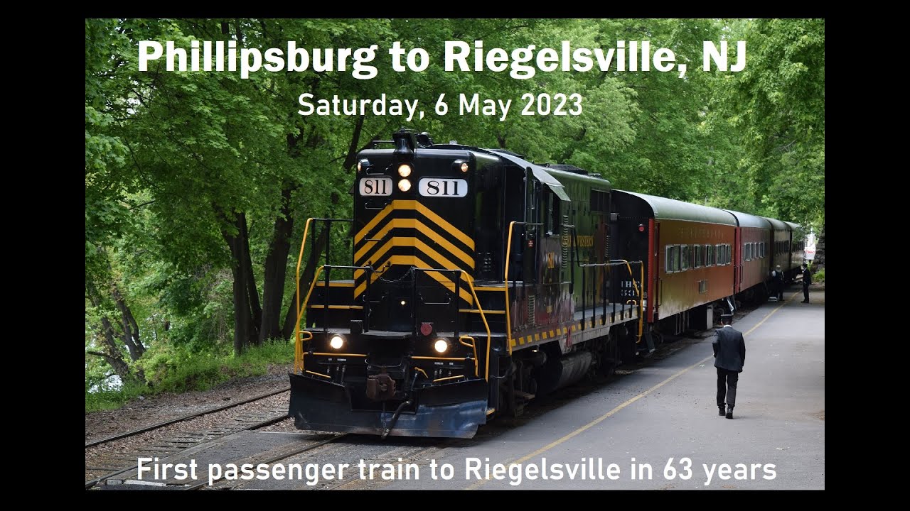 NJ Road Trip #12 - River Train (Inaugural Phillipsburg to Riegelsville Excursion)
