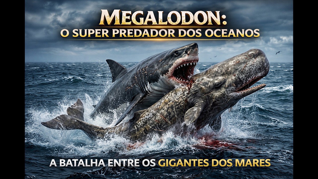 REINO DOS TUBARÕES - MEGALODON O SUPER PREDADOR DOS OCEANOS NOME CIENTÍFICO  ( Otodus megalodon.)