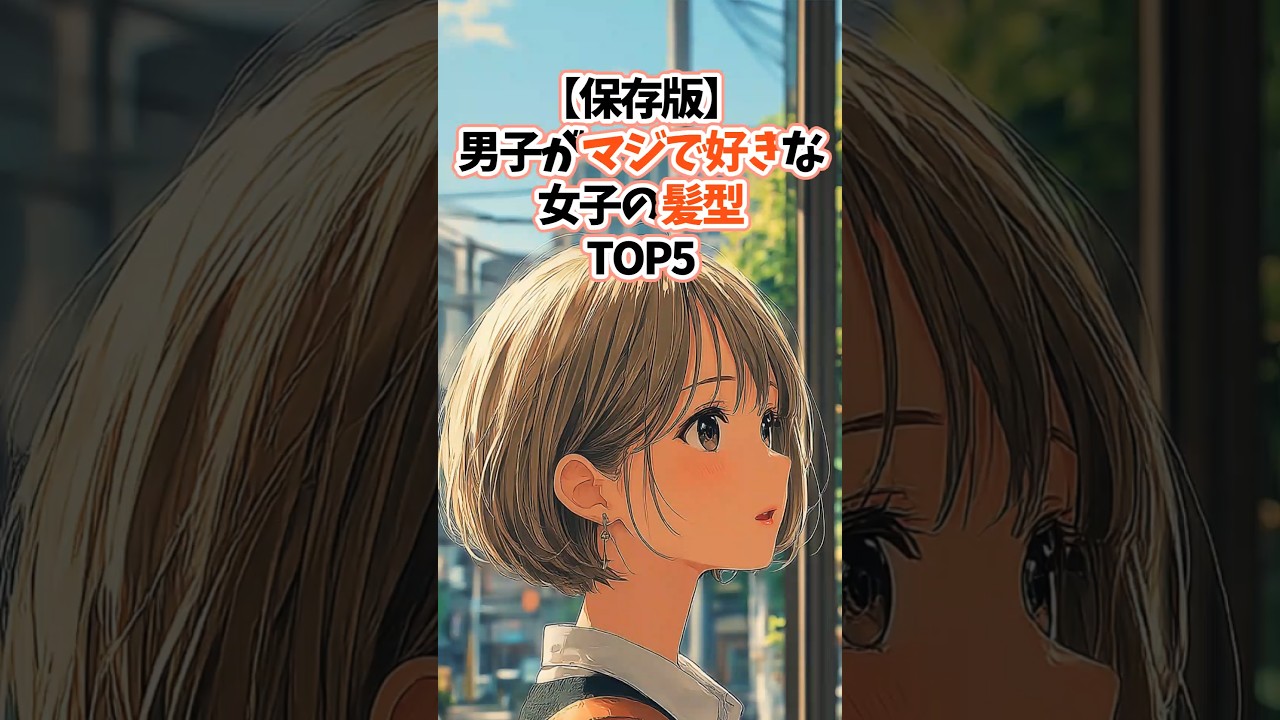 【保存版】男子がマジで好きな女子の髪型TOP5 #恋愛 #恋愛心理学 #恋愛テクニック #恋愛成就
