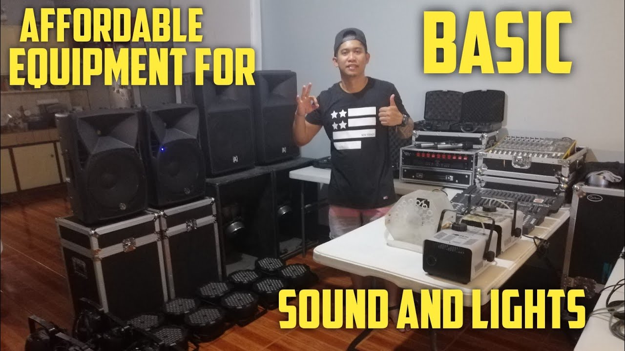 Basic Sound System, How to Set up Sound System, Equipment Topic.
