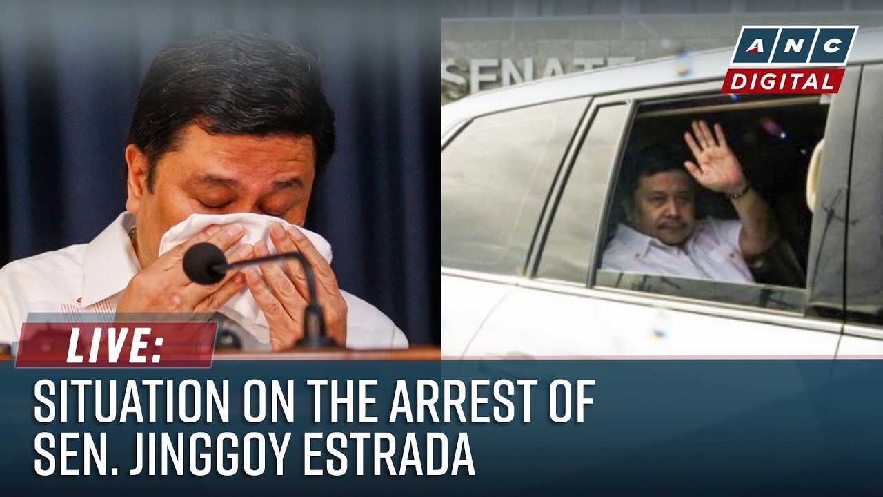 LIVE: Situation on the arrest of Sen. Jinggoy Estrada | ABS-CBN News (June 1, 2026)