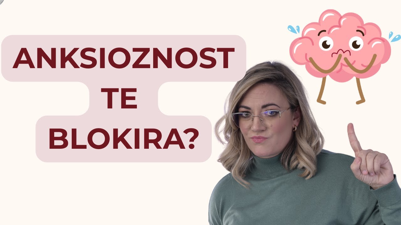Zašto te blokira i kako da savladaš svoju anksioznost? Napokon napravi ono što želiš za sebe.