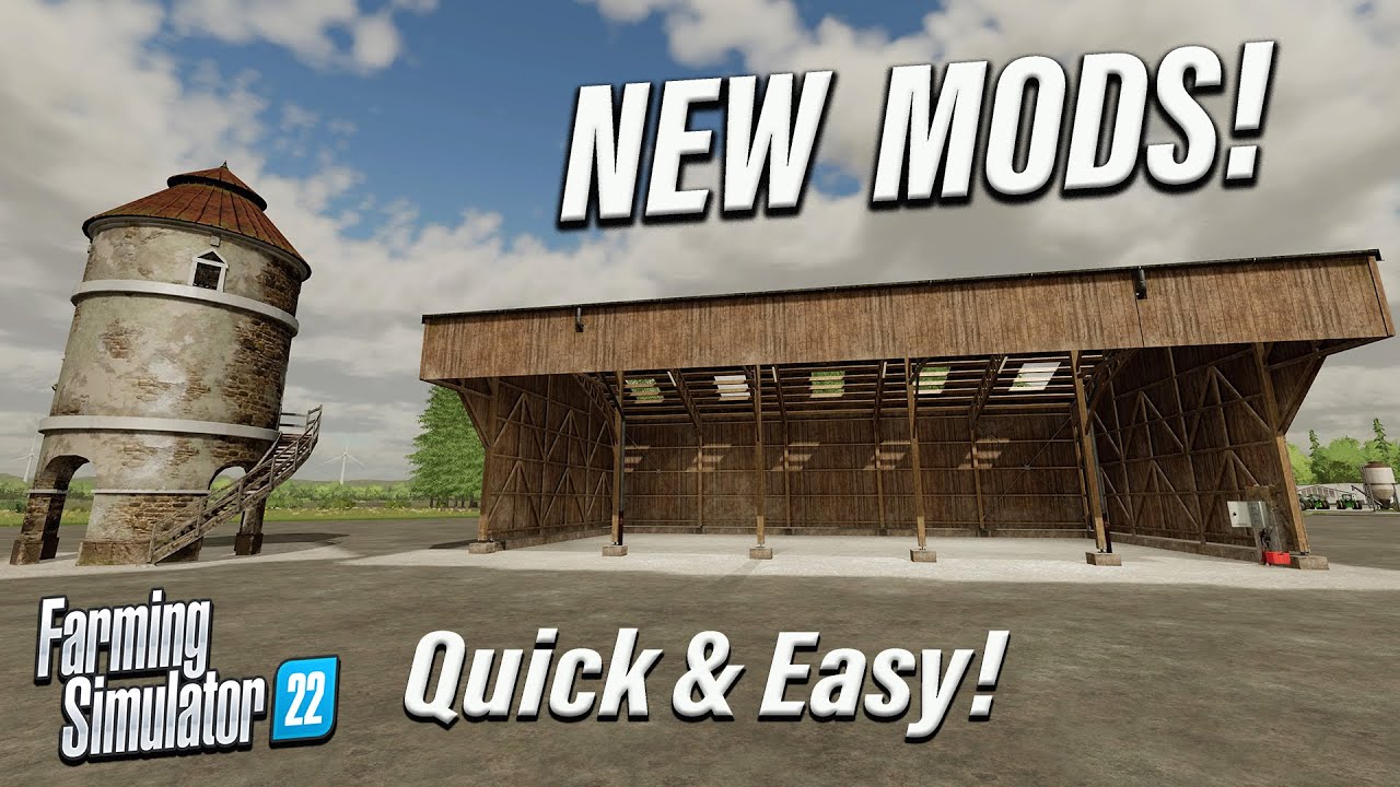 QUICK & SIMPLE | FS22 | NEW MODS! (Review) Farming Simulator 22 | PS5 | 10th July 2023.