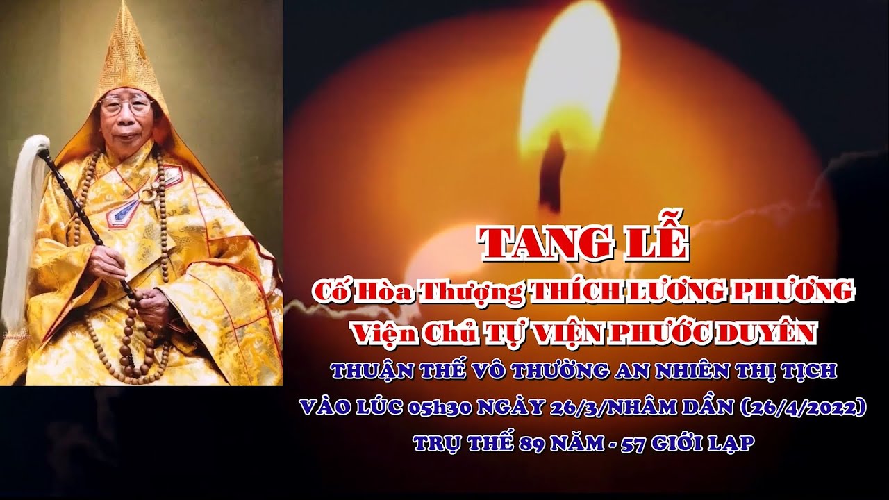 TANG LỄ CỐ TRƯỞNG LÃO HÒA THƯỢNG THÍCH LƯƠNG PHƯƠNG - VIỆN CHỦ CHÙA PHƯỚC DUYÊN HUẾ | TẬP 1
