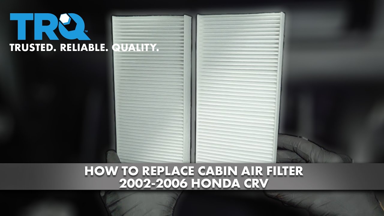How to Replace Cabin Air Filter 2002-2006 Honda CR-V