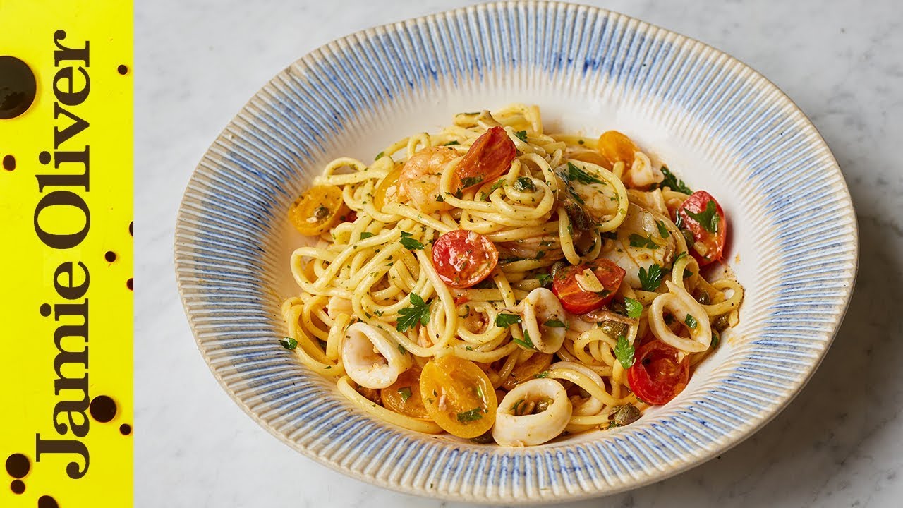 JAMIE'S SPECIALS | Seafood Linguine | Jamie&rsquo;s Italian