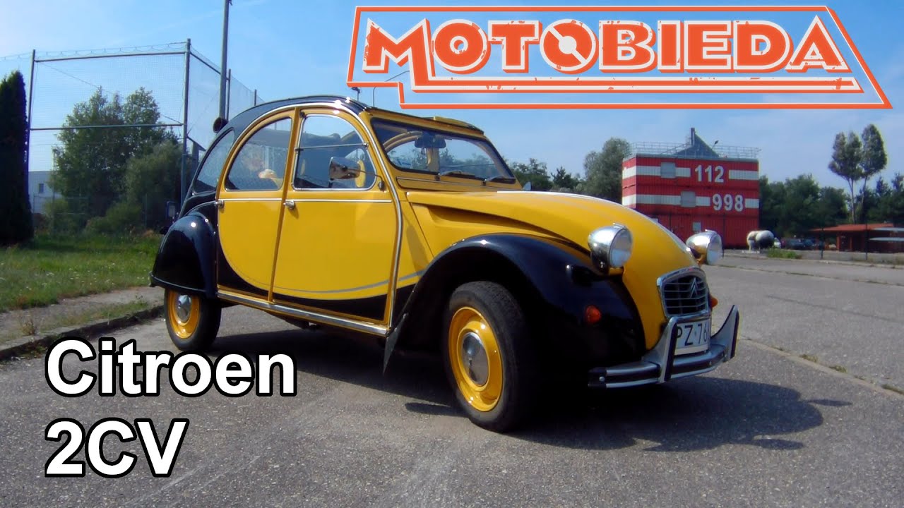 Citroen 2CV 1989 - Najgorszy zachodni samochód lat 80. - MotoBieda