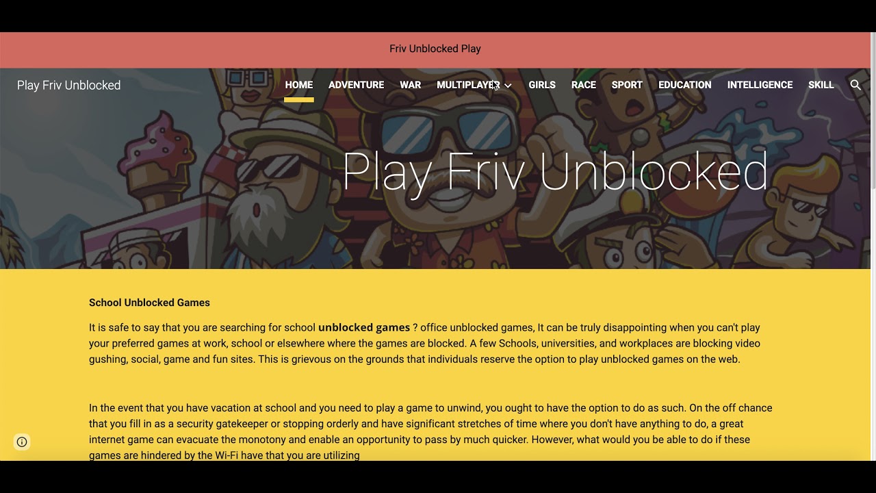 Play Friv Unblocked