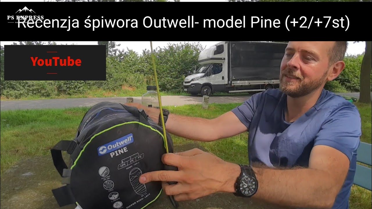 W czym śpię - śpiwór Outwell- Pine (syntetyczny +7/+2st)