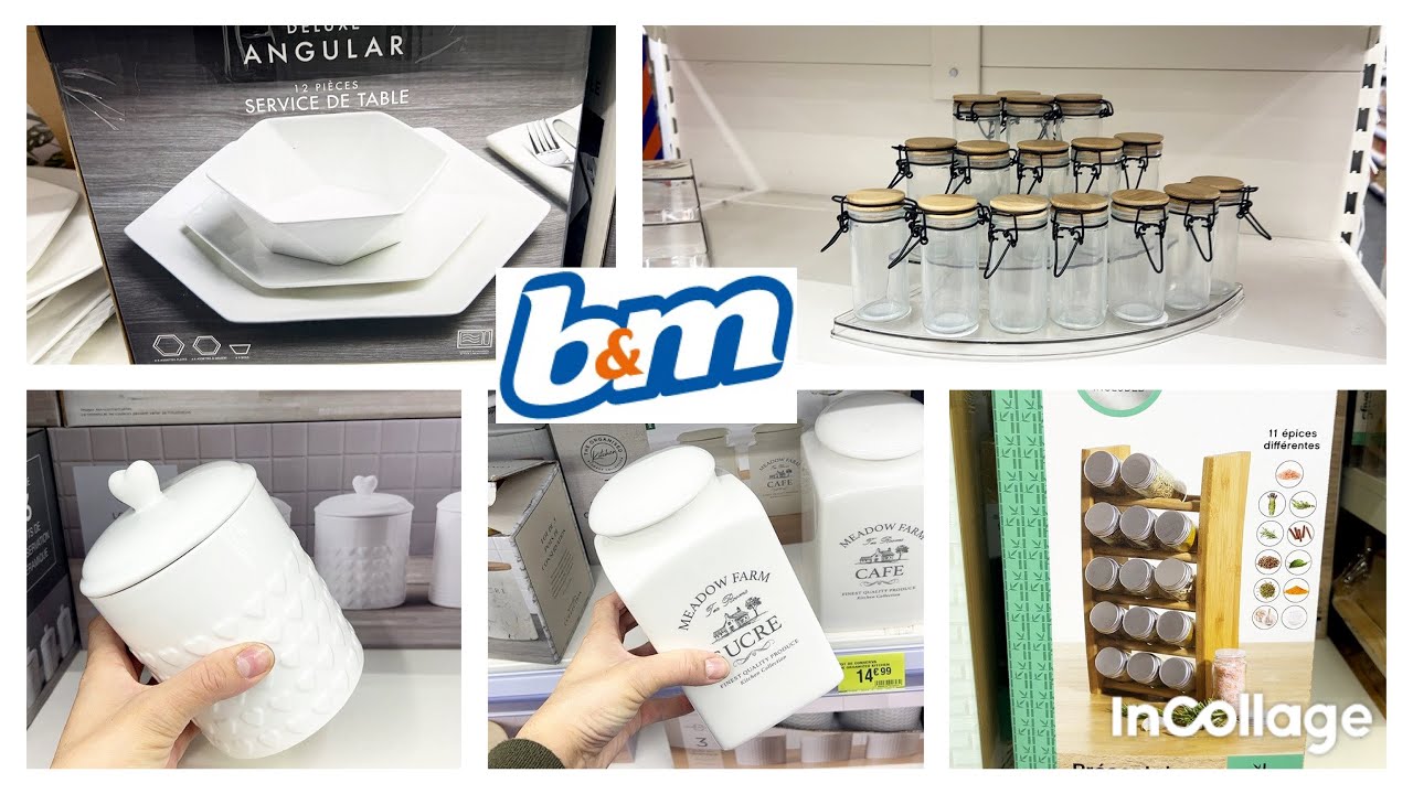B&M ARRIVAGE 😍🎉 CUISINE VAISSELLE