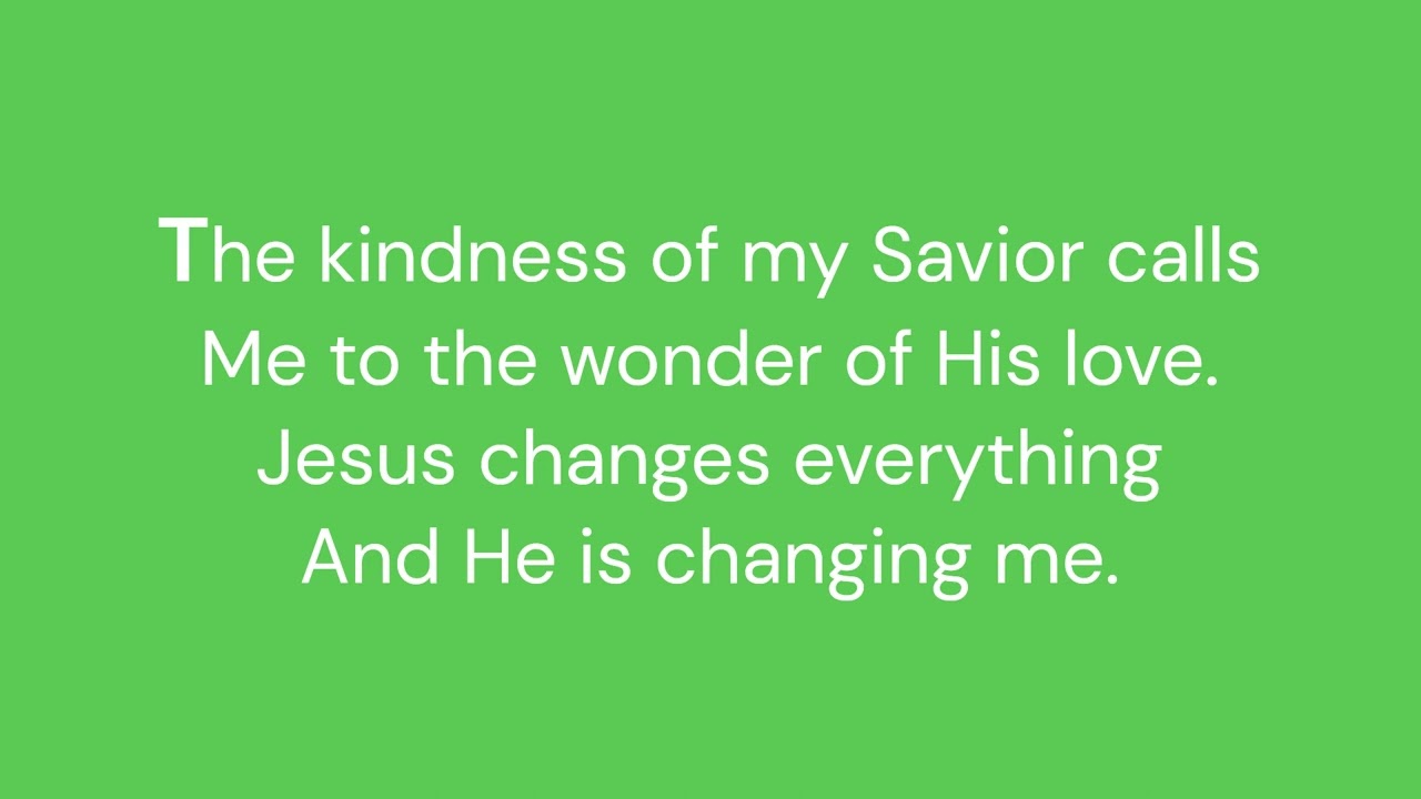 The Gospel Changes Everything   With Vocals