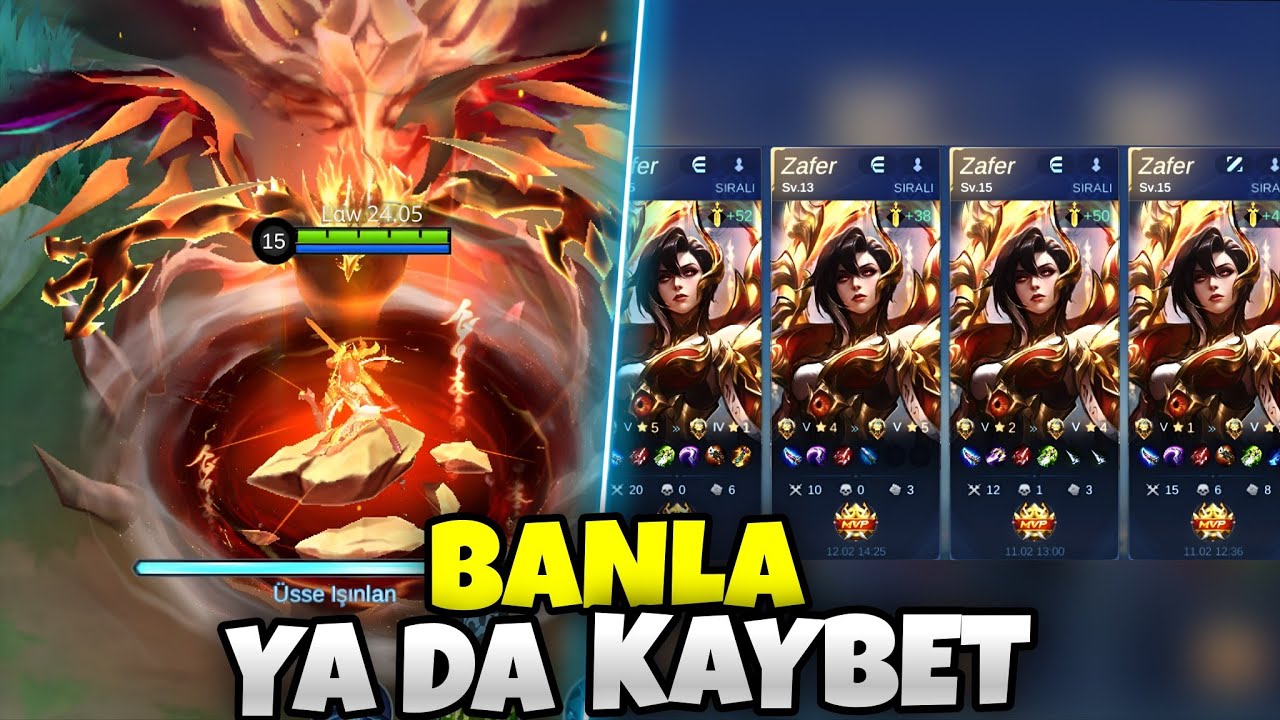 BANLA YA DA KAYBET ! , BENEDETTA İLE TAŞIMAK ÇOK KOLAY ! | BENEDETTA | Mobile Legends