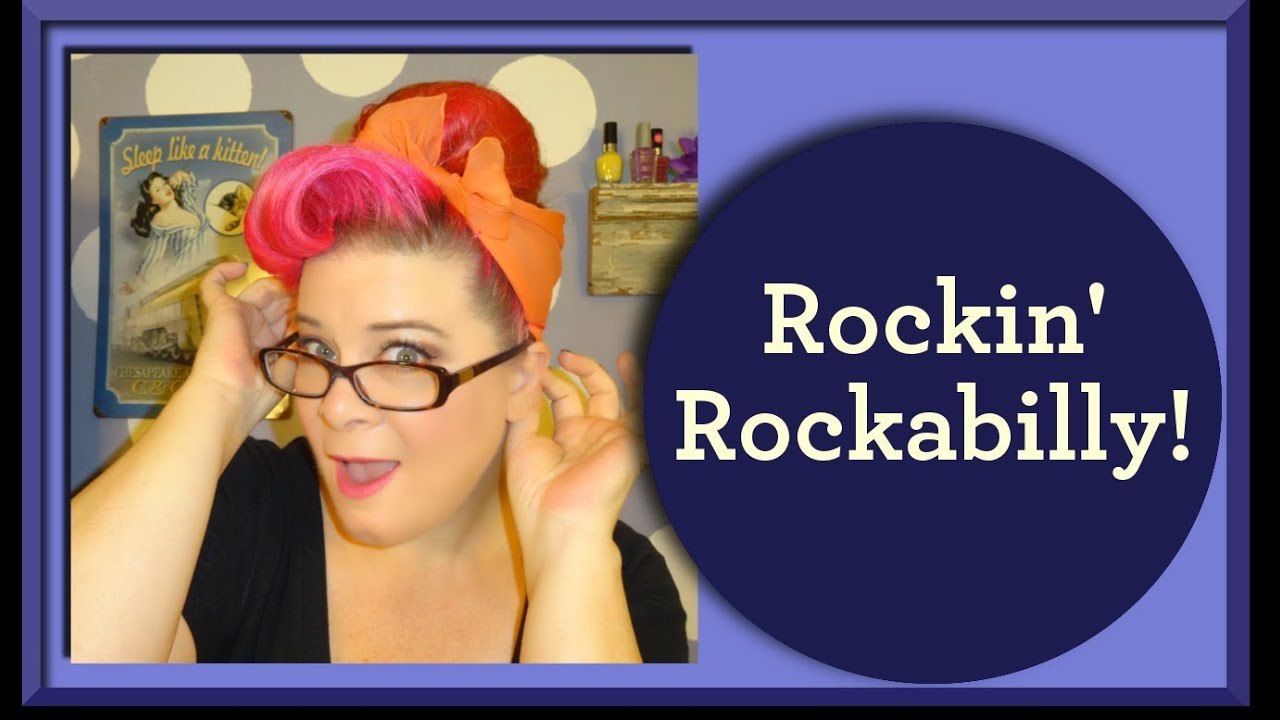 Rockabilly Hairstyle Done Quick and Easy - A Vintage Hair Tutorial