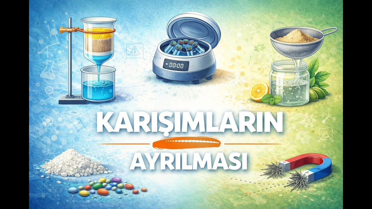 4.SINIF- KARIŞIMLARI AYIRMA YÖNTEMLERİ- FEN BİLİMLERİ