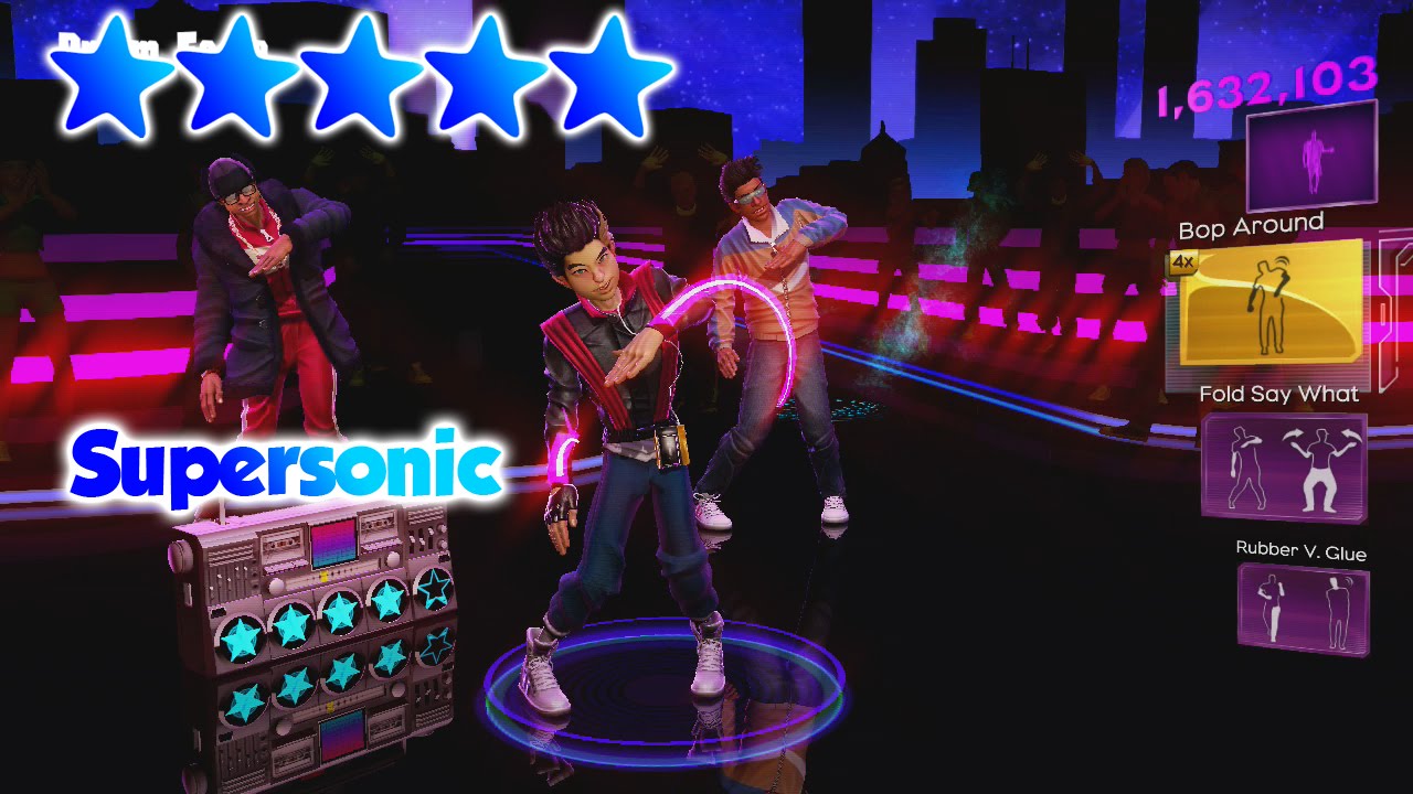 Dance Central 3 - Supersonic - 5 Gold Stars