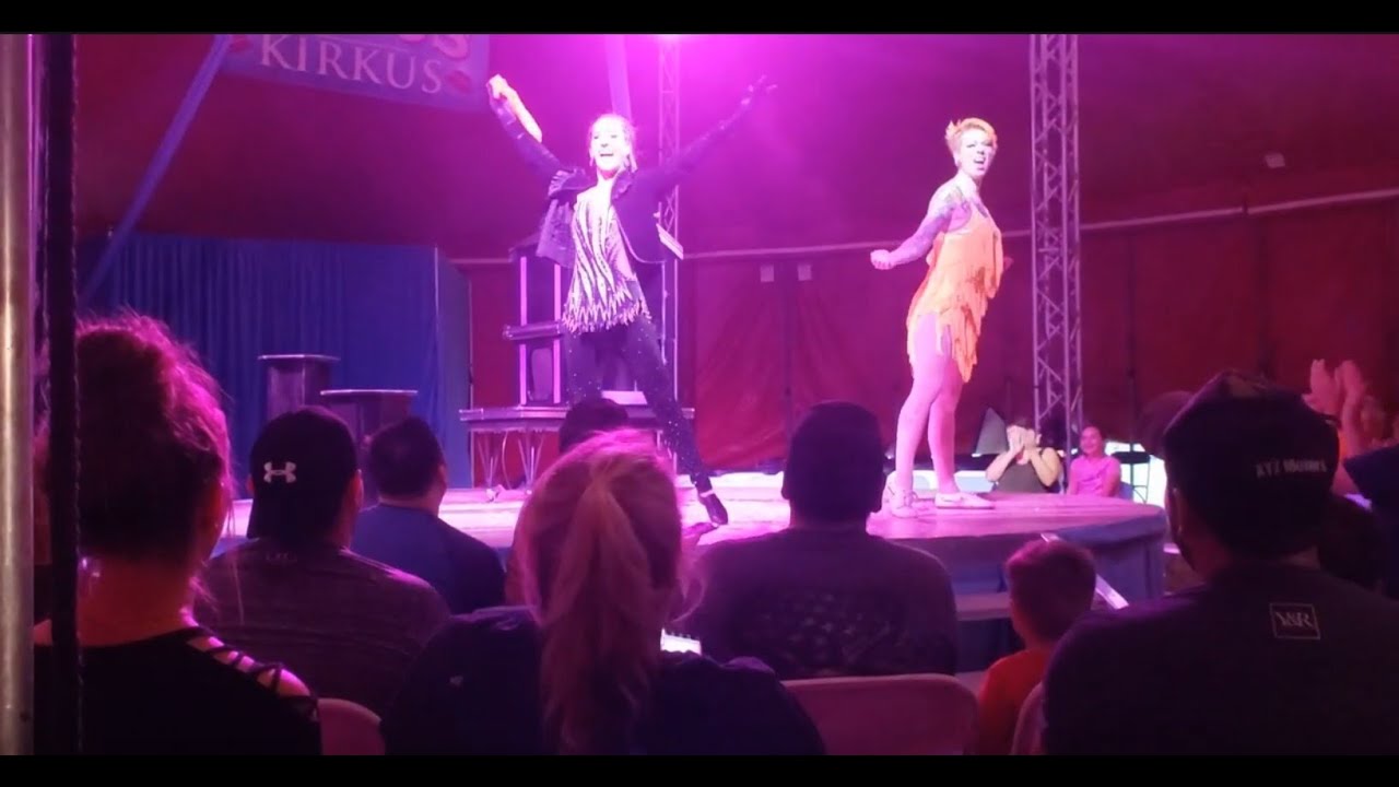We went to the circus to meet Mark Wilson's granddaughter!