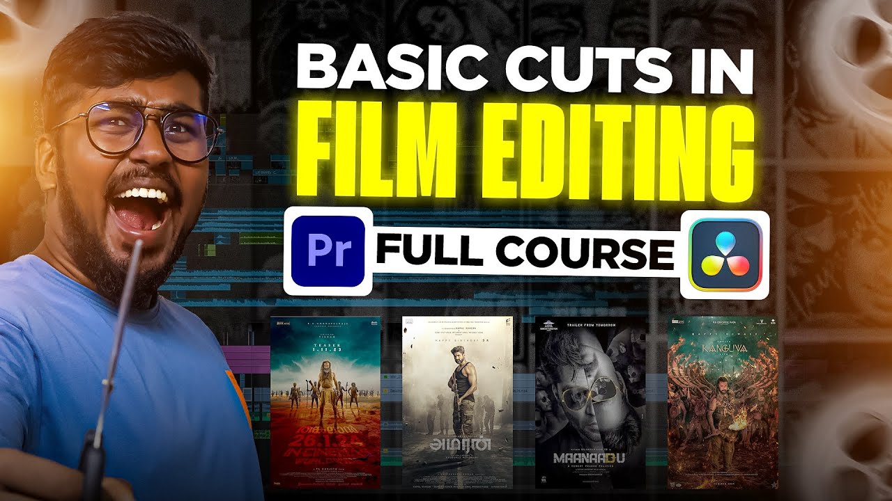 Film Editing Basic Cuts | Full Course for Beginners