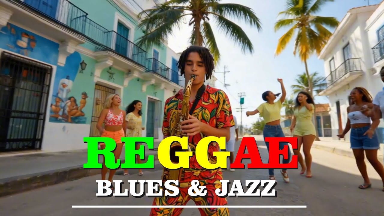 Reggae Jazz & Blues Vocal Mix | Relaxing Playlist for Work, Study, and Relaxation