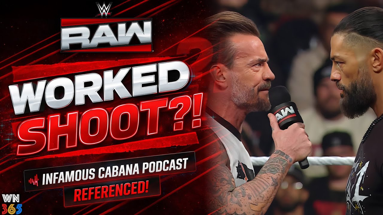 Reigns PICKS Punk As WWE WrestleMania 42 Opponent In RAW SHOOT Promo!