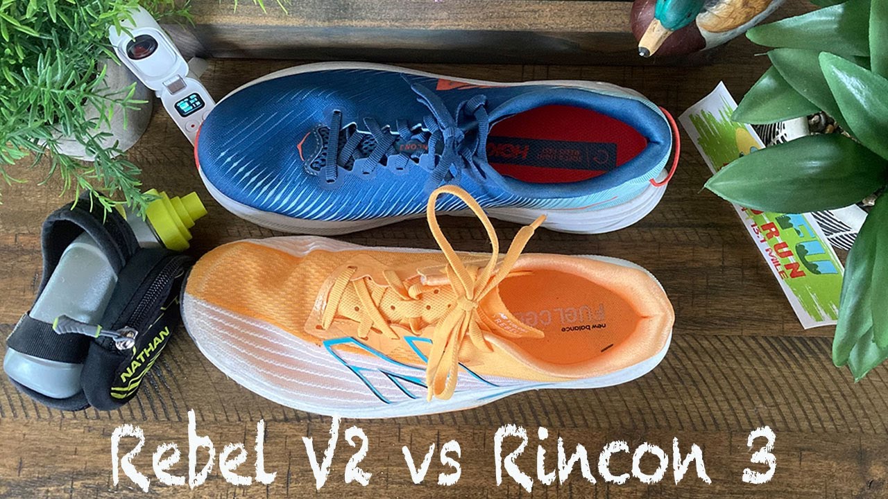 New Balance Fuel Cell Rebel V2 vs Hoka Rincon 3 | Lightweight Daily Trainer Running Shoe Comparison
