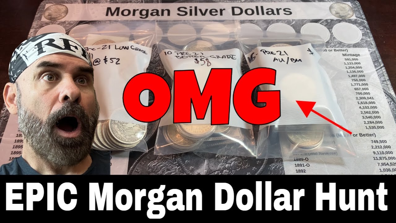 I Spent $3,600 on Morgan Silver Dollars and Found Rare Coins