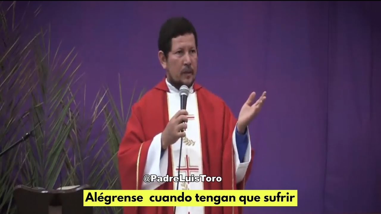 Alégrense cuando tengan que sufrir   -  Padre Luis Toro