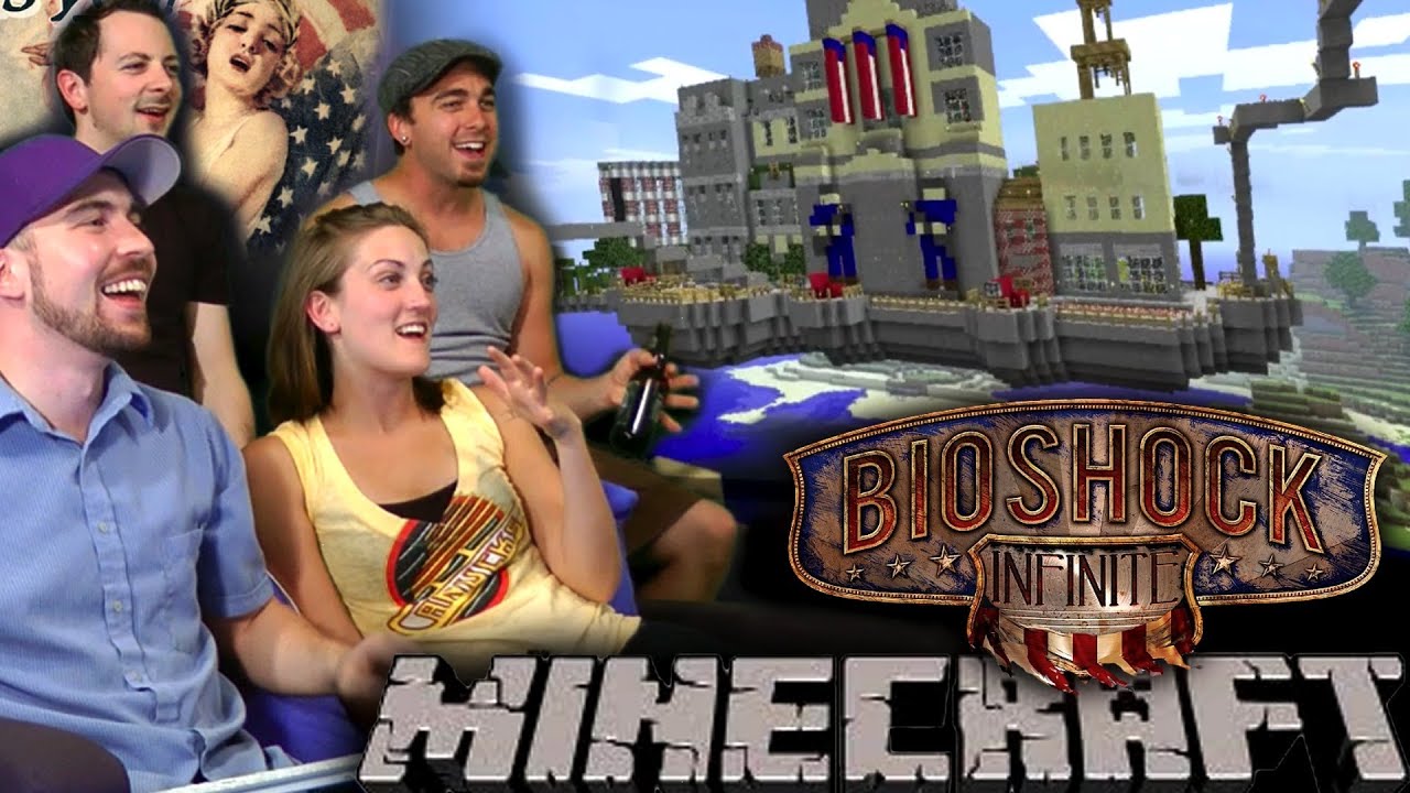 Minecraft AWESOME! Bioshock Infinite!