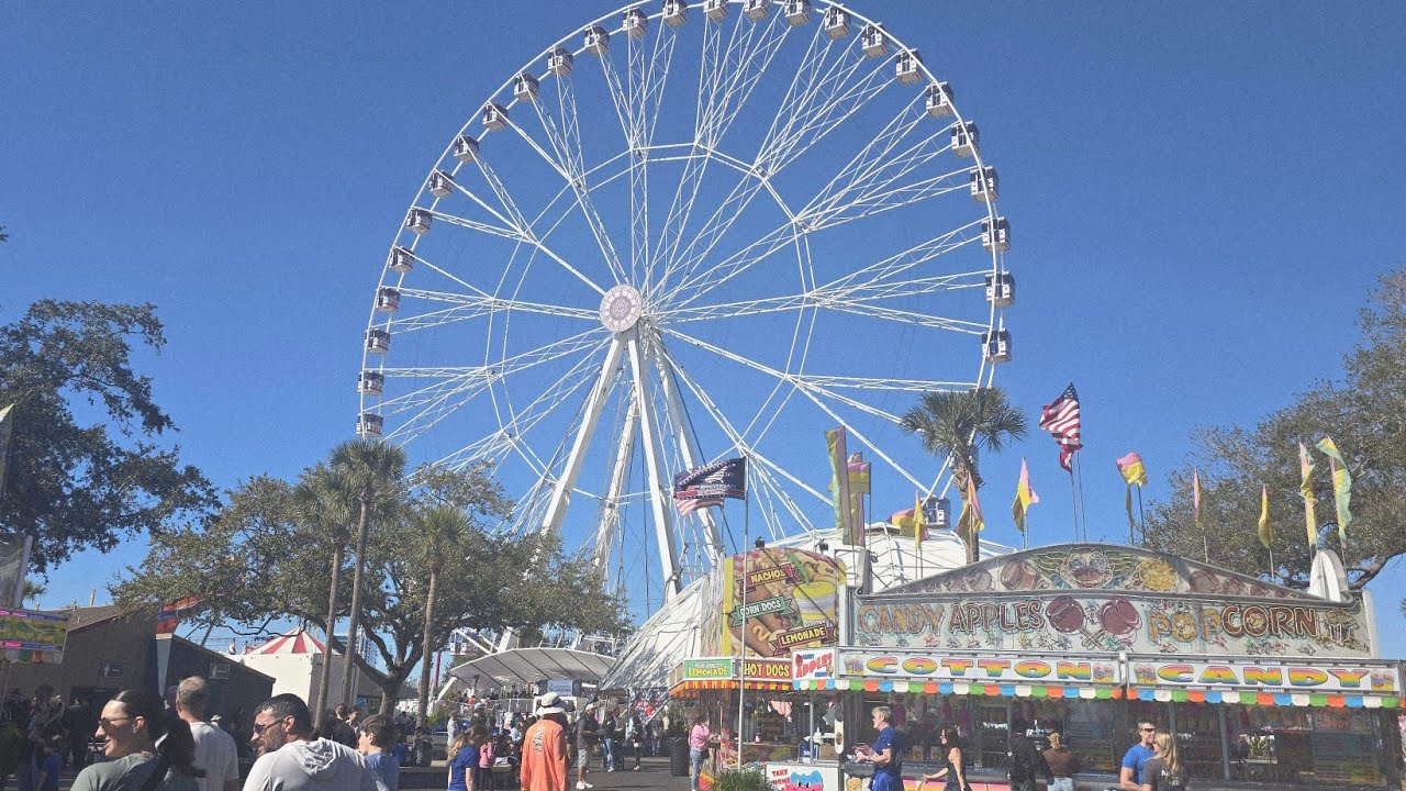 Fair Ambiance/Walk around the Florida State Fair 2026
