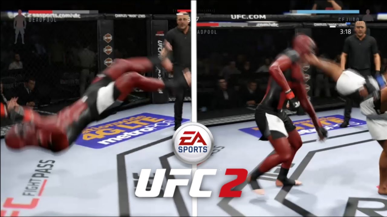 Ufc 2 Ragdoll Flying Superkick Knockouts/KnockDowns