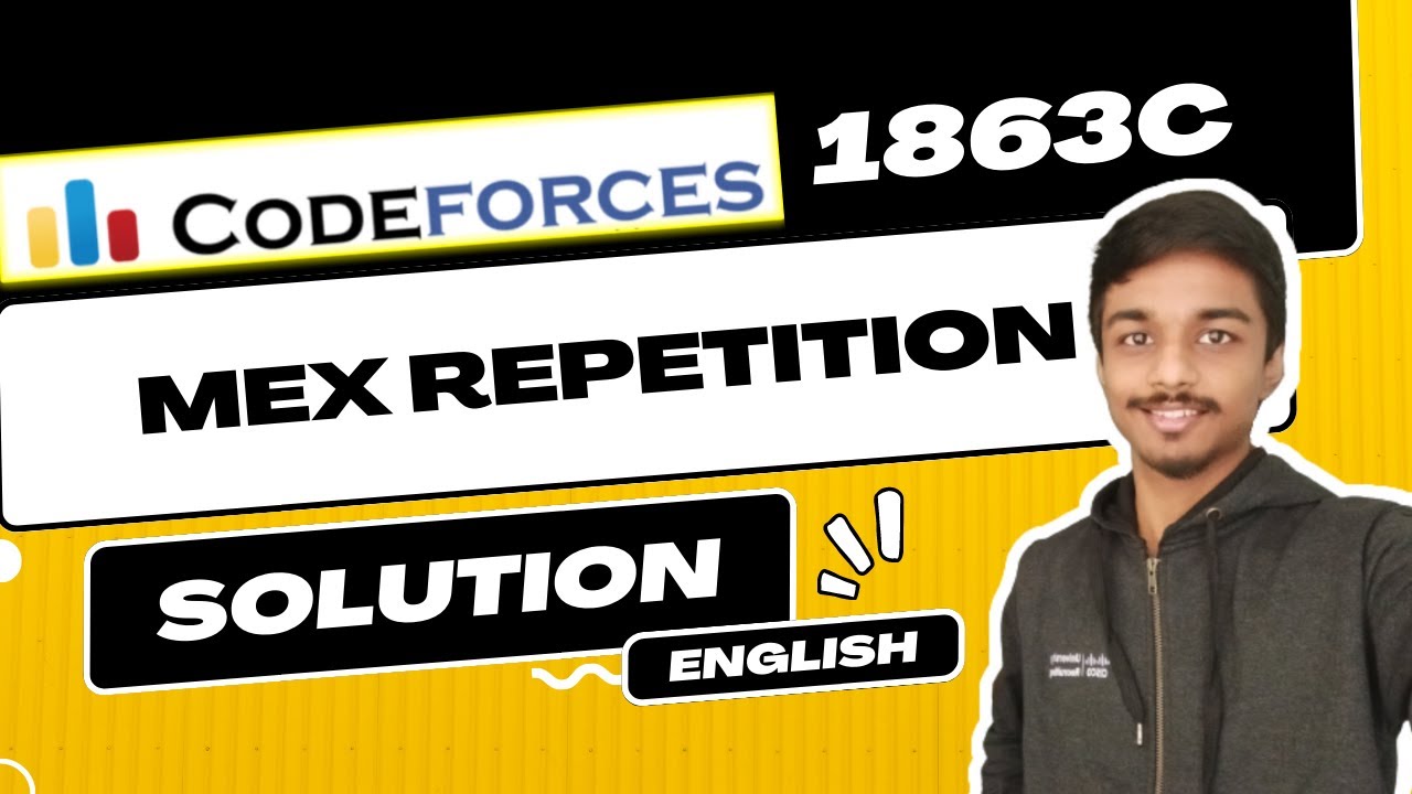 MEX Repetition | Codeforces 1863C Solution | Pinely Round 2 (Div. 1 + Div. 2) | English