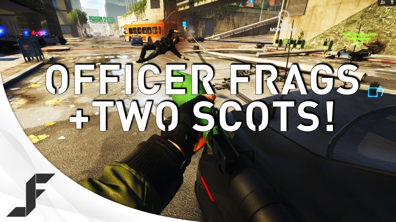 Officer Frags and The Two Scots! A Battlefield Hardline Adventure