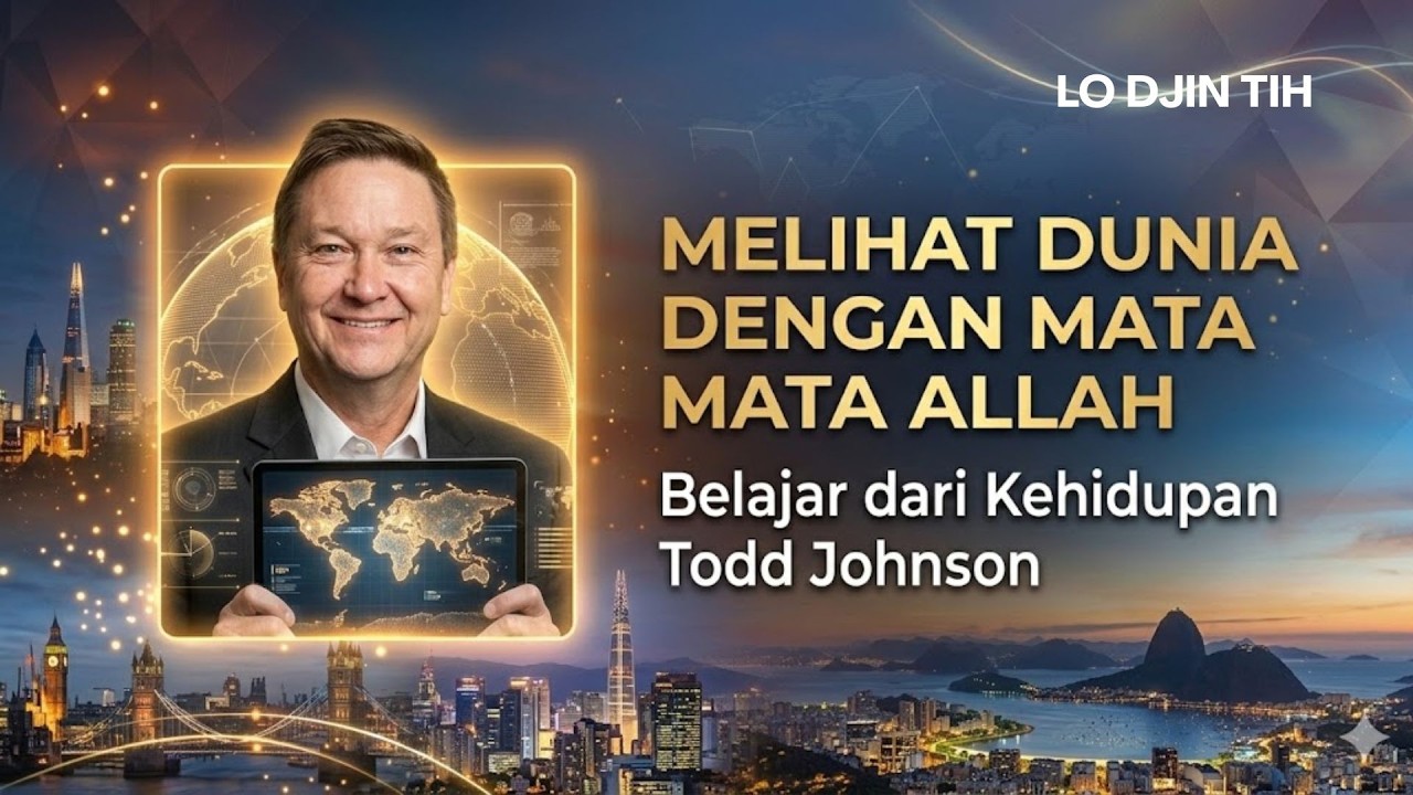 TODD JOHNSON - “MELIHAT DUNIA DENGAN MATA ALLAH”