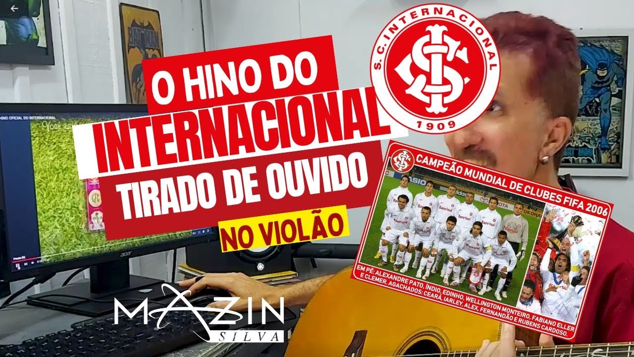 Tirando de Ouvido o Hino do Internacional @scinternacional @scinternacionalnet1909 #colorado #times