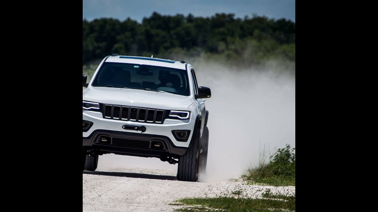 2014 Jeep Grand Cherokee EcoDiesel on 35's and Air Springs AKA: White Rhino