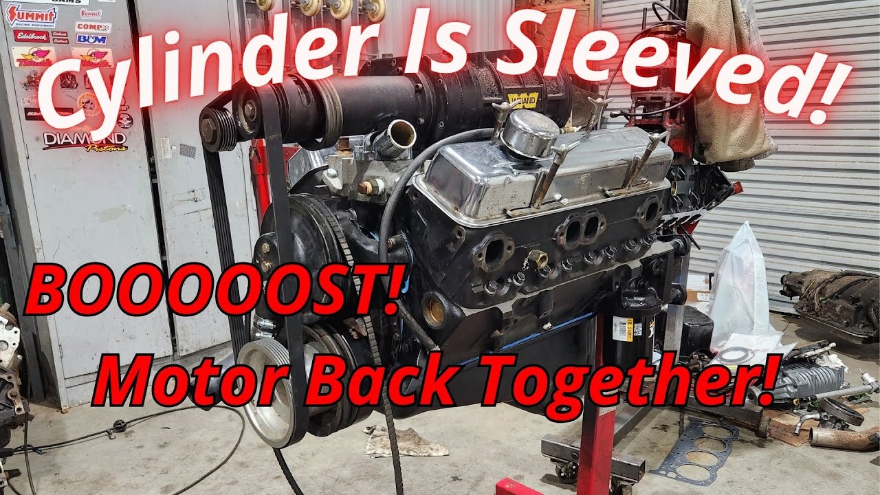 Dude's Motor Is Back Together After Busting a Cylinder And Sleeving It!!