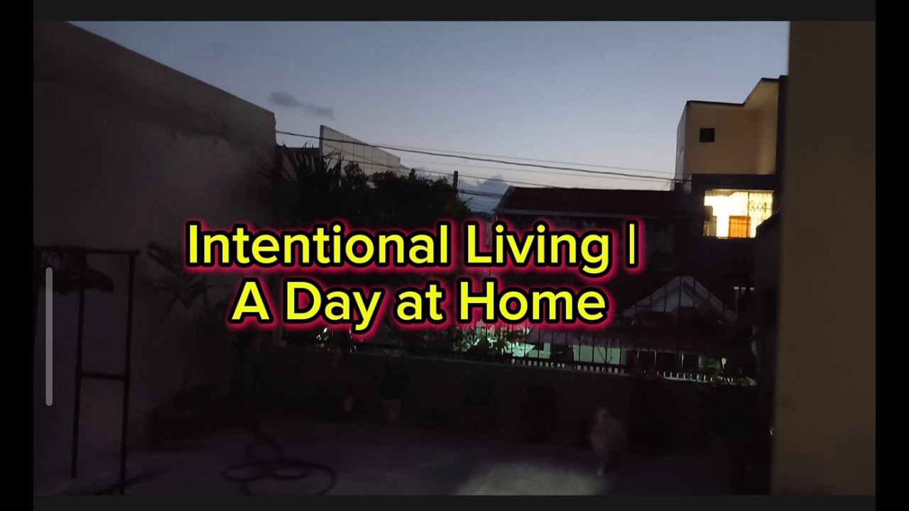 Intentional Living | A Day at Home #silentvlog  #momlifestylevlog  #simplelife