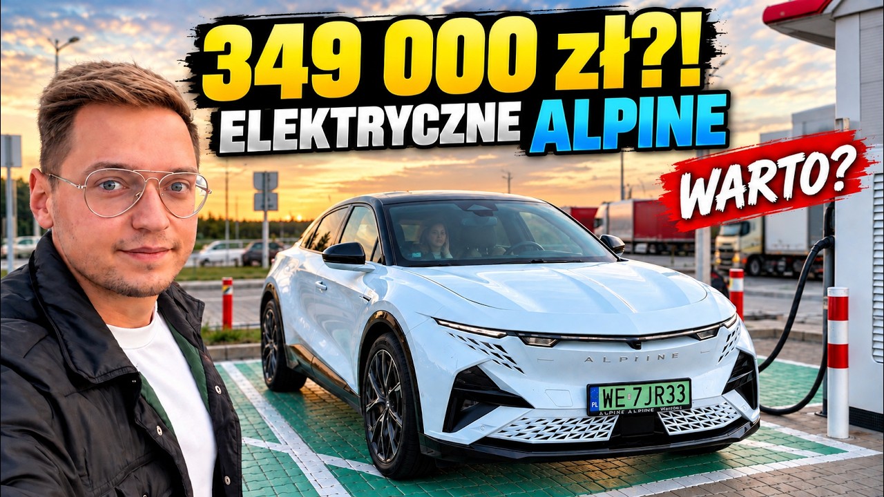 Nowe ELEKTRYCZNE Alpine A390 GT za 349 000 zł 🤯 400 KM i 3 silniki! WARTO KUPIĆ? Zasięg i ładowanie