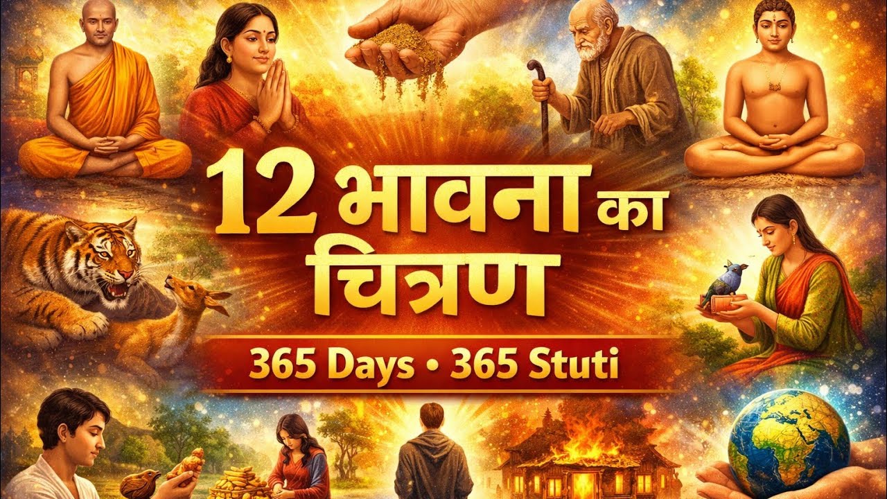 12 भावना का चिंतन #365days 365stuti #jaindharm #jainism_updates #365days365stuti 