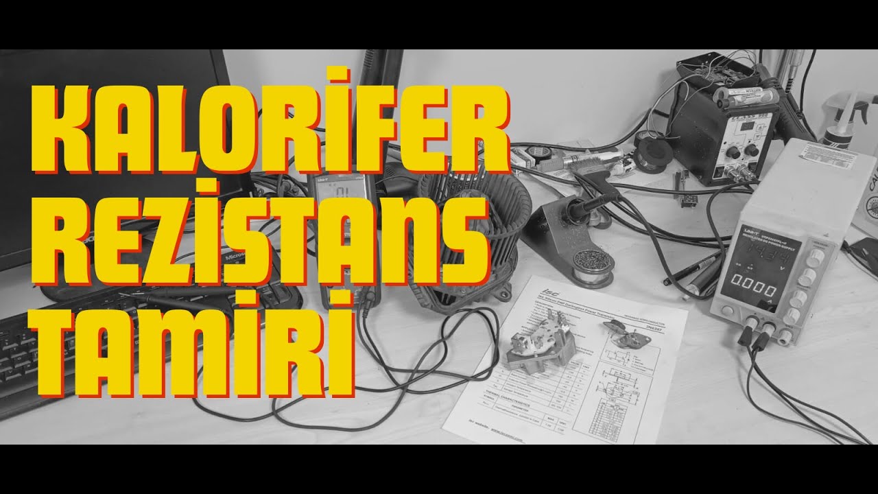 Kalorifer Rezistansı Onarım #citroen #peugeot #fan #transistor #xsara #2N6287 #FW26025 #diy #tamir