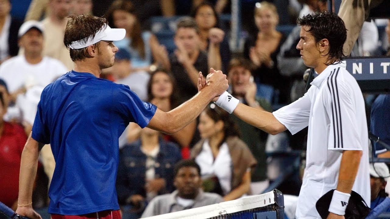 Andy Roddick vs Juan Ignacio Chela 2002 US Open R4 Highlights