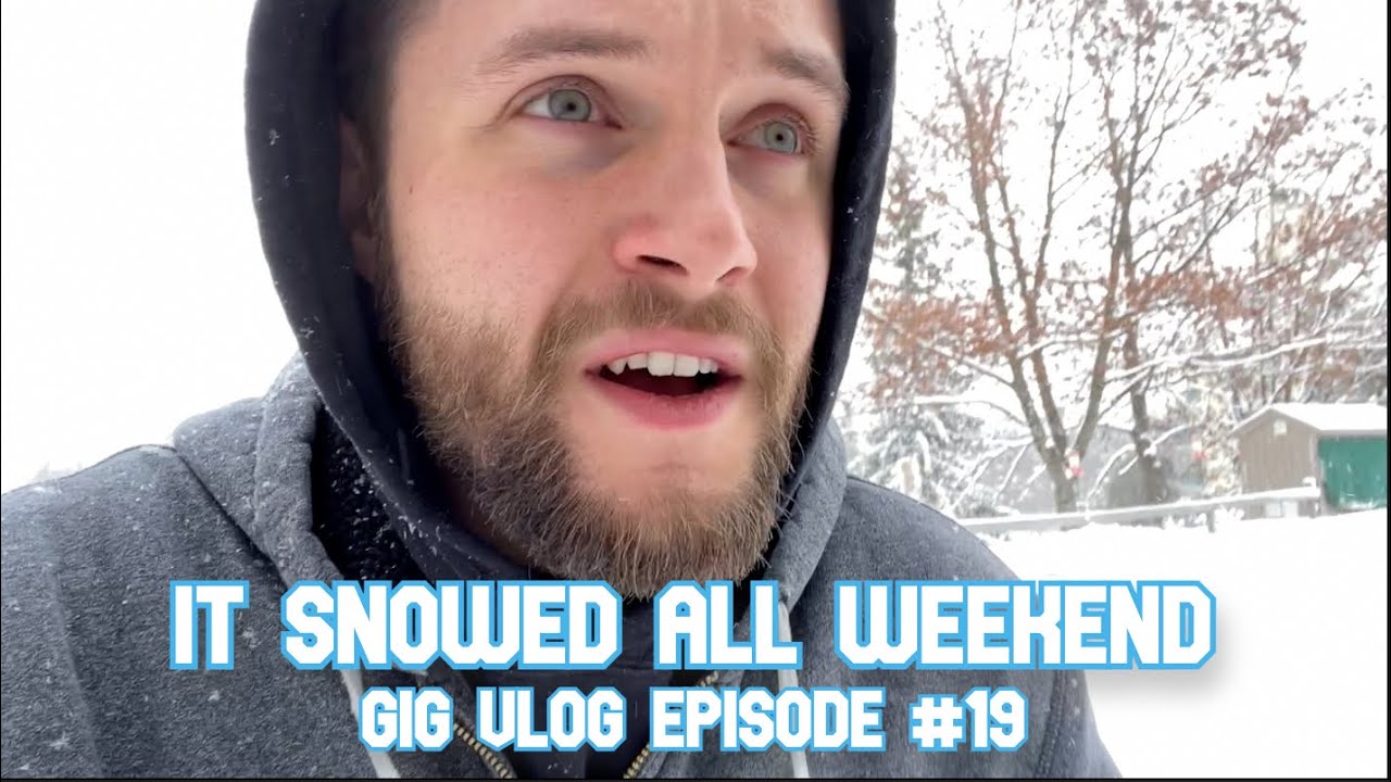 Playing a WORLD CUP Gig During a BLIZZARD || Gig Vlog #19