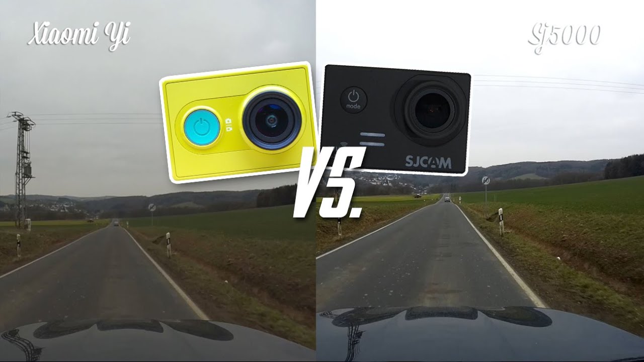 Xiaomi Yi vs Sjcam Sj5000 Wifi // Video Test // Comparison // FHD 30FPS