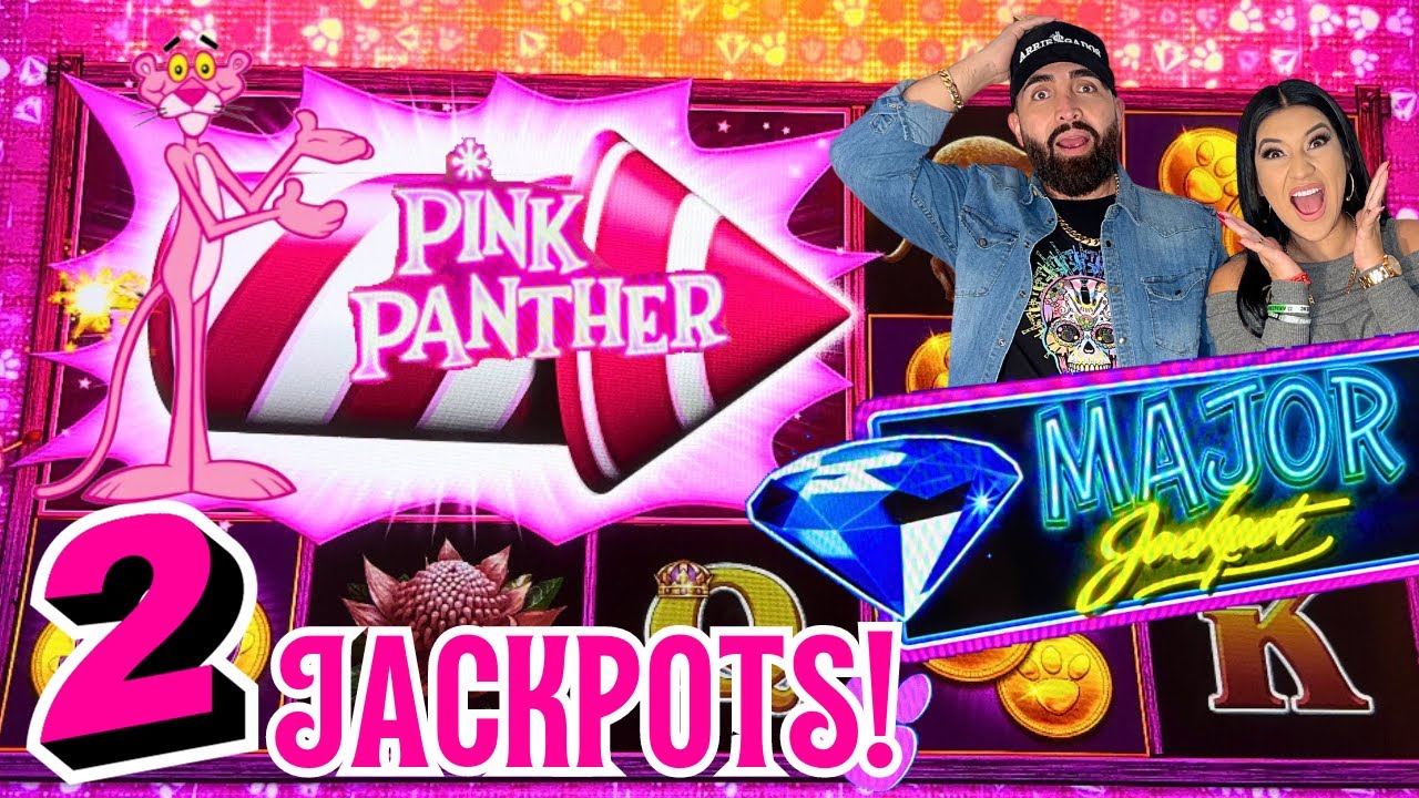 OMG! 2 JACKPOTS EN PINK PANTHER SLOT MACHINE ULTIMO GIRO MAGICO EN SEMINOLE HARD ROCK TAMPA