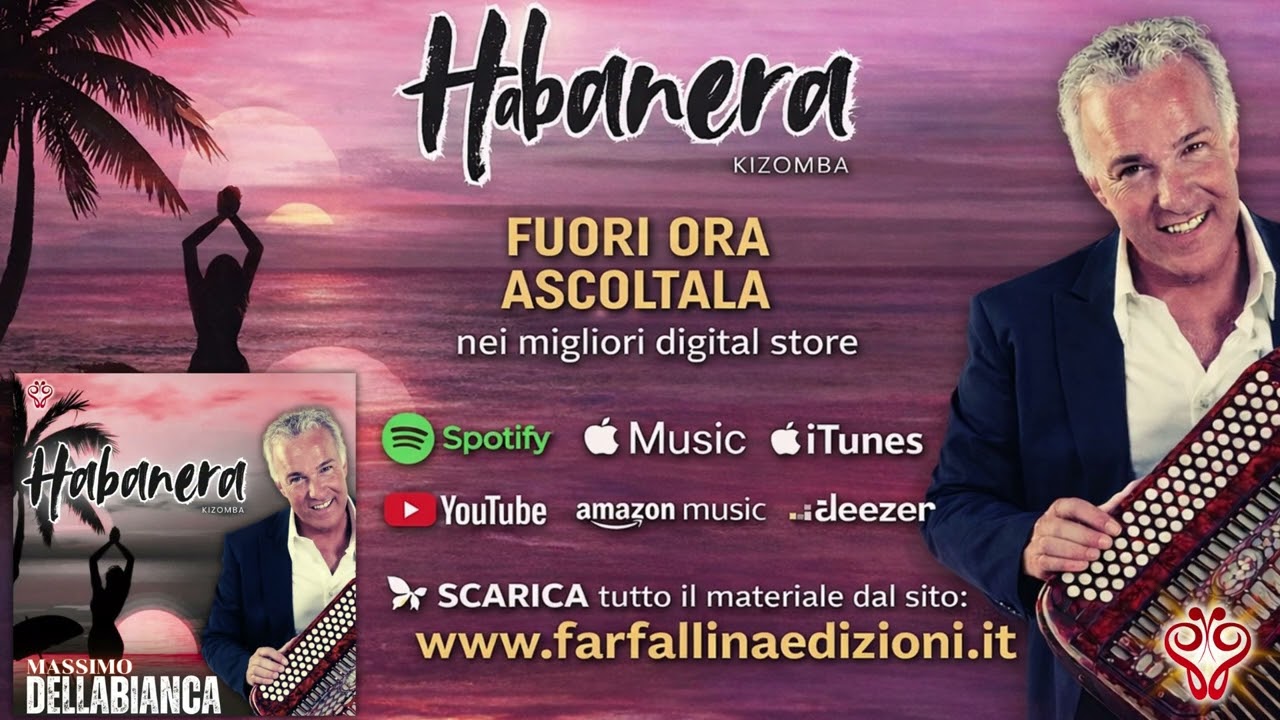 Habanera 🌅  Massimo Dellabianca | Kizomba Instrumental 🎹 (Official Audio)