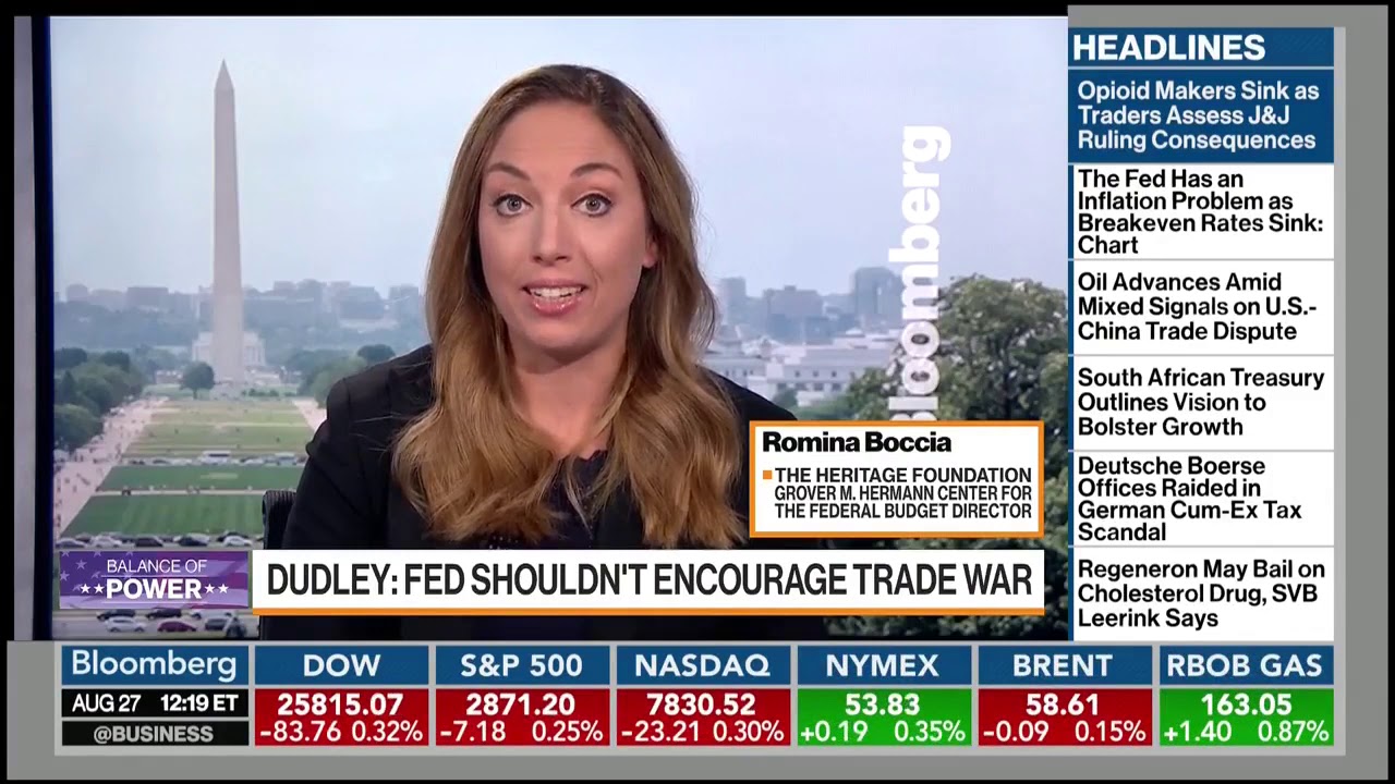 Romina Boccia: We Have a Problem with Uncertainty Driven by Trade War, Spending